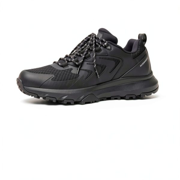 OUTJET Mens Waterproof Hiking Shoes All Terrain Traction-2