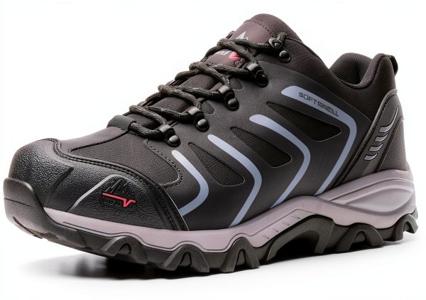 NORTIV 8 Mens Waterproof Hiking Shoes Wide Fit Grip-0