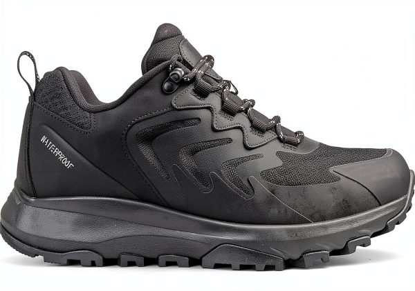 OUTJET Mens Waterproof Hiking Shoes All Terrain Traction-6