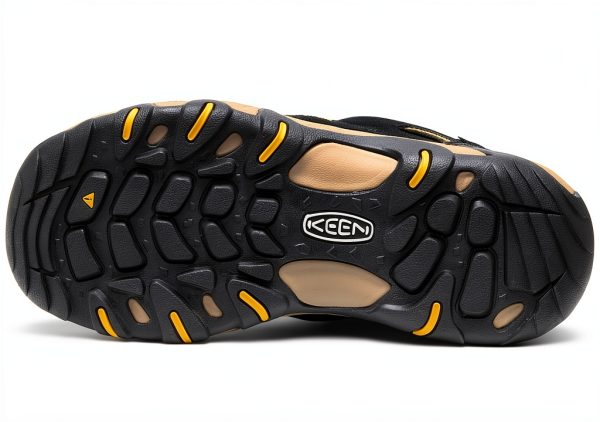 KEEN Hiking Shoes Waterproof Leather Mens Outdoor Traction-5