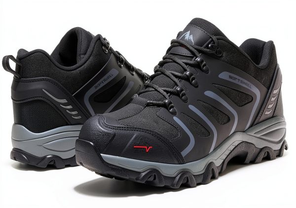 NORTIV 8 Mens Waterproof Hiking Shoes Wide Fit Grip-4