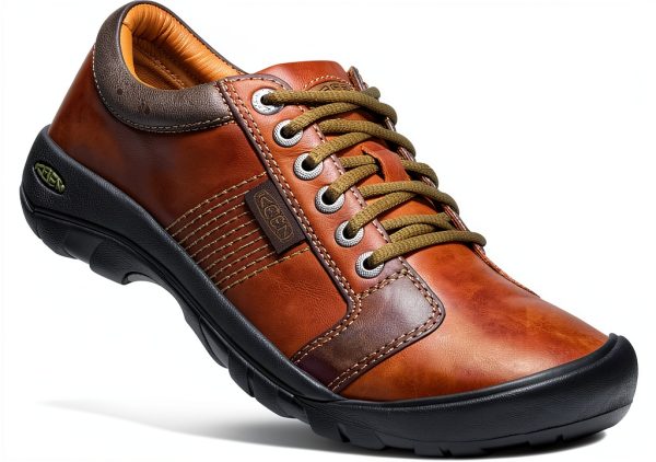 Keen Austin Mens Hiking Shoes Leather Arch Support Wide-2