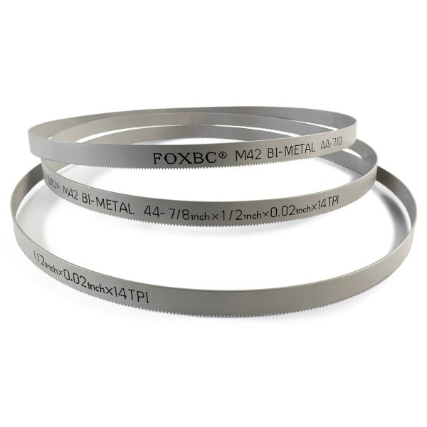 FOXBC 44-7/8 Inch Bandsaw Blade Bi-Metal M42 Steel 3 Pack-3