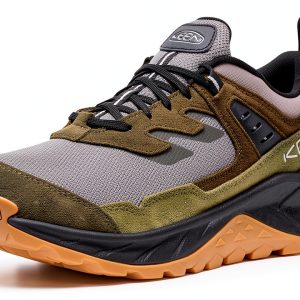 KEEN Mens Hiking Shoes Waterproof Leather Traction Support-0