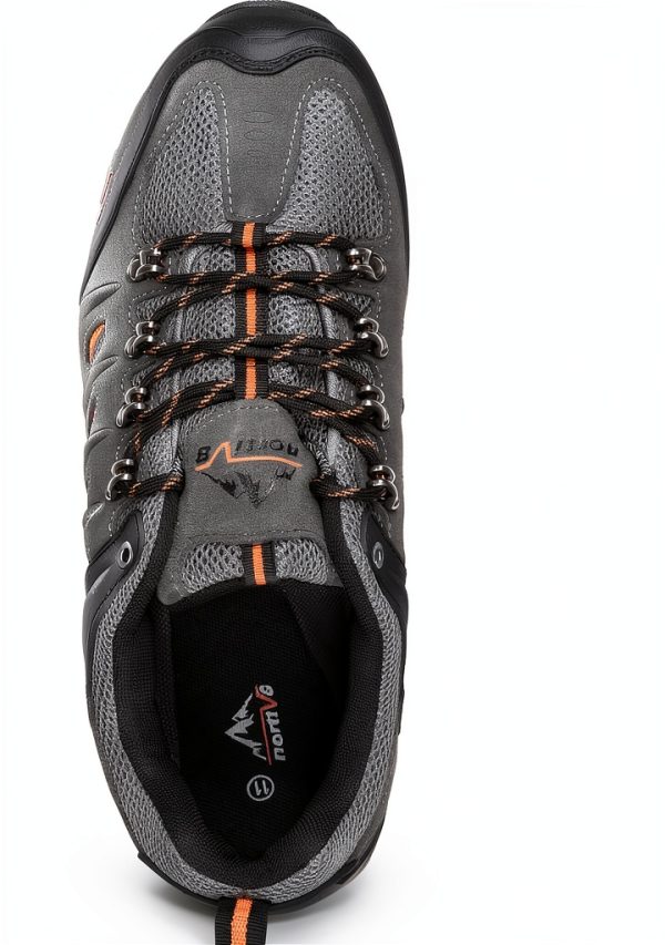 NORTIV 8 Mens Waterproof Hiking Shoes Leather Traction-4