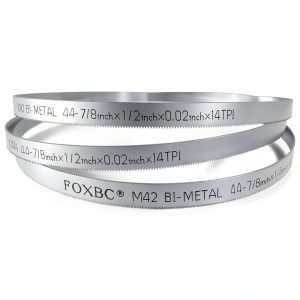 FOXBC 44-7/8 Inch Bandsaw Blade Bi-Metal M42 Steel 3 Pack-0