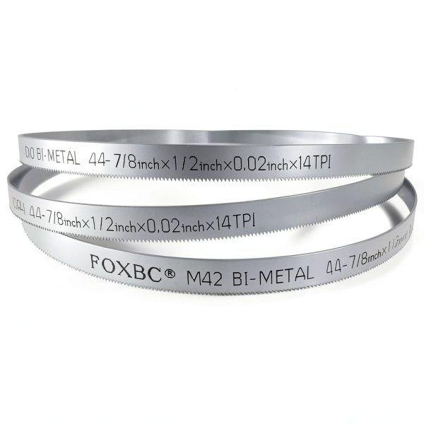 FOXBC 44-7/8 Inch Bandsaw Blade Bi-Metal M42 Steel 3 Pack-0