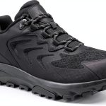OUTJET Mens Waterproof Hiking Shoes All Terrain Traction-0