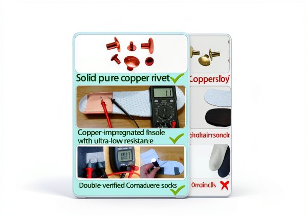 AddBili SH906 Copper Grounding Shoes Hiking Comfort Fit-1