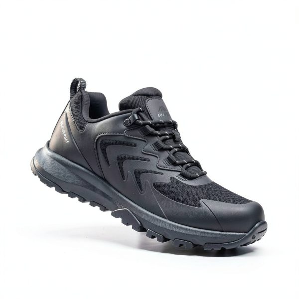 OUTJET Mens Waterproof Hiking Shoes All Terrain Traction-3