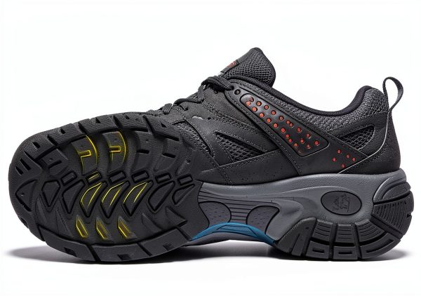 CAMELSPORTS Mens Hiking Shoes Leather Mesh Durable Comfort-2