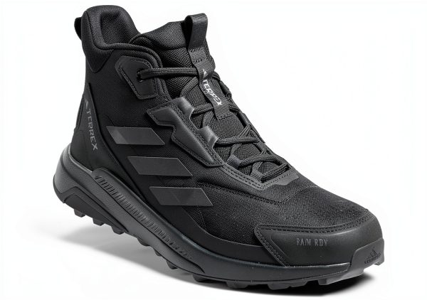 adidas Mens Waterproof Hiking Shoes Recycled Materials-5