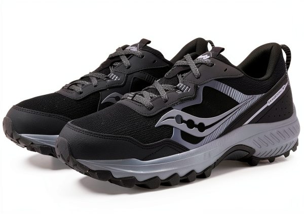 Saucony Mens Hiking Shoes VERSARUN Cushioning Traction-1