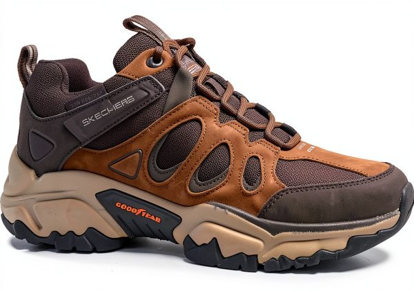 Skechers Mens Hiking Shoes Water Repellent Memory Foam-1