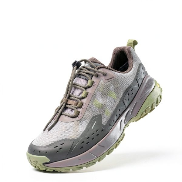 Pavo Mens Waterproof Hiking Shoes Wide Toe Box Quick Lace-1