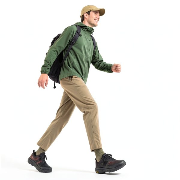 Men's Hiking Shoes Waterproof Durable Rubber Sole Arch-5