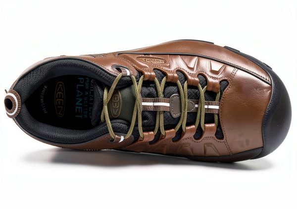 KEEN Mens Hiking Shoes Waterproof Leather All Terrain-5