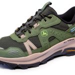Skechers Mens Hiking Shoes Slip On Design Memory Foam-0