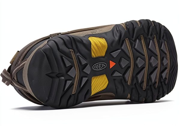 KEEN Mens Hiking Shoes Waterproof Leather All Terrain-3