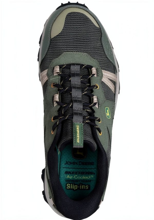 Skechers Mens Hiking Shoes Slip On Design Memory Foam-4