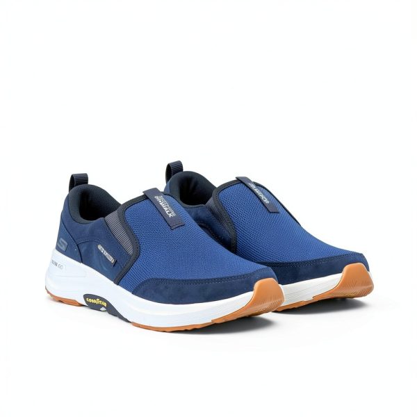 Skechers Mens Hiking Shoes Air Cooled Memory Foam Water-1