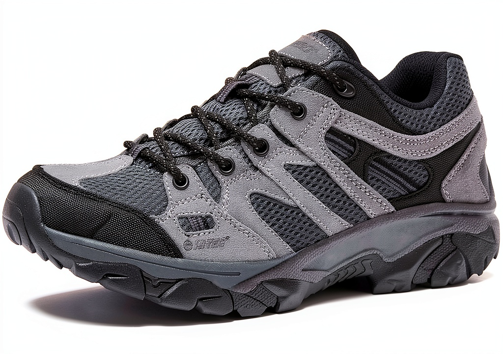WP Ridge Low hiking shoes on rocky trail