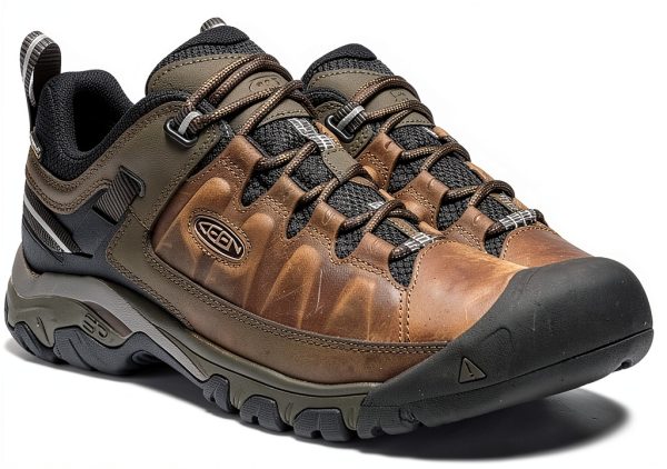 KEEN Mens Hiking Shoes Waterproof Leather All Terrain-1