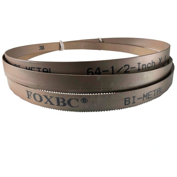 FOXBC 64-1/2" Bi-Metal Bandsaw Blade for Metal Cutting-2