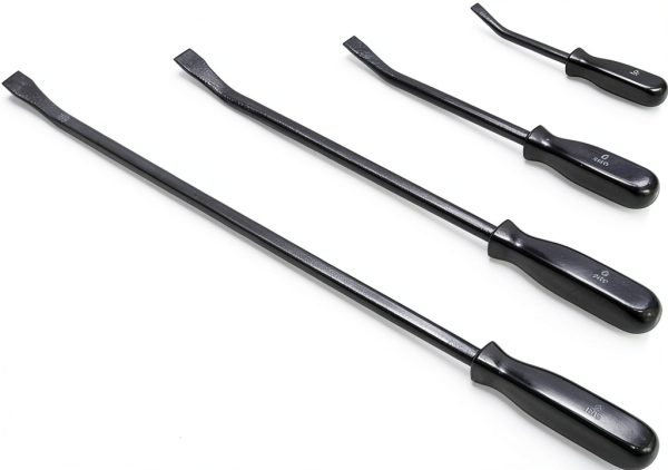 Pry Bar Set SUNEX TOOLS 9704 8"-24" 4-Piece Ergonomic Handles-0