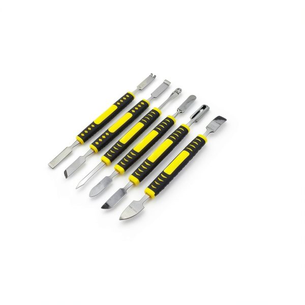 Metal Crowbar 6-Piece Dual-Ends Spudger Kit by Oruiiju-4