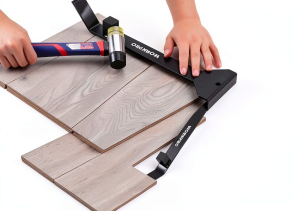 WORKPRO 17＂ Heavy Duty Pull and Pry Bar, Professional Pull Bar Flooring Tool for Wood Floor, Vinyl Plank, LVP, LVT and Floating Floor Installation-6