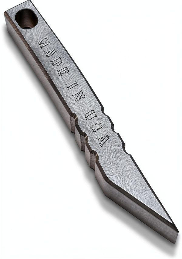 Milspin Rhino Bar Stainless Steel Mini Pry Bar Keychain 3in x .35in-3