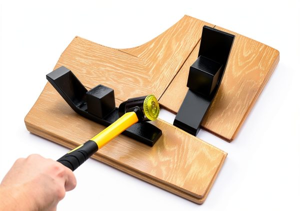 Heavy Duty Pull Bar NAACOO Pry Bar with Steel Block and Felted Base-2