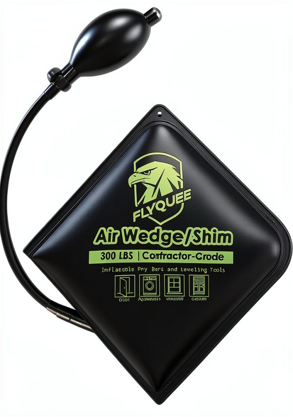 Air Wedge Shim by FLYQUEE 3-Size Inflatable Wedge - 840D Plastic-1