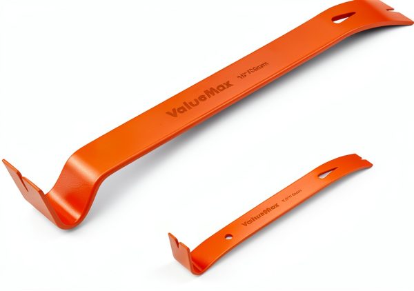ValueMax Flat Pry Bar Set 2-Piece Steel 7.5" Mini & 15" Heavy Duty-0