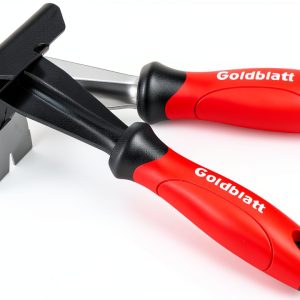 Goldblatt Trim Removal Tool, 3-Inch Baseboard Removal Tool for No-damage the surface, Heavy Duty Pry Bar Removal Multi-Tool for Carpet Tack Strip, Baseboard, Molding, Siding and Flooring Removal-0
